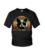 Best Cat Dad Ever Youth T-Shirt tile
