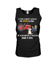 Tractor Beer Unisex Tank tile