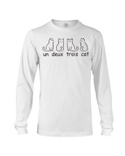 un deux trois cat Long Sleeve Tee tile
