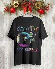 stay out of my bubble Classic T-Shirt lifestyle-holiday-crewneck-front-2