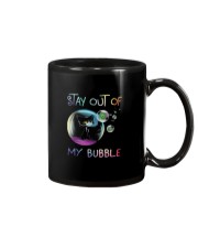 stay out of my bubble Mug tile