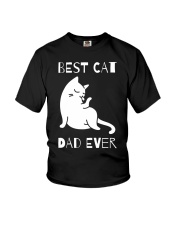 best cat dad ever Youth T-Shirt tile