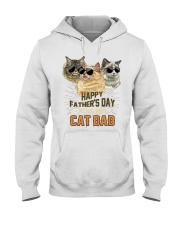 Happy fathers day to the best Cat Hooded Sweatshirt tile