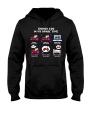 Tractor Red Hooded Sweatshirt front