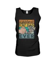 Coolest Cat Dad Unisex Tank tile