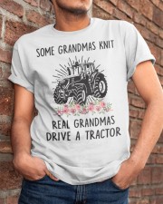 Grandmas Drive A Tractor Classic T-Shirt apparel-classic-tshirt-lifestyle-26