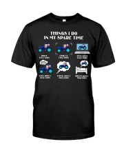 Tractor Blue Classic T-Shirt tile
