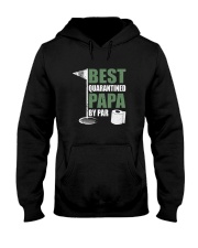 Best Quarantined Papa By Par Hooded Sweatshirt tile