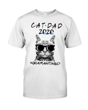 cat dad2 Classic T-Shirt front