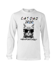 cat dad2 Long Sleeve Tee tile