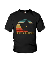 Best Cat Dad Ever Vintage Youth T-Shirt tile