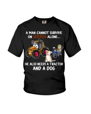 Scotch Tractor Youth T-Shirt tile