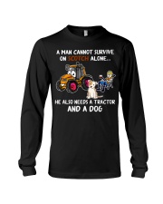 Scotch Tractor Long Sleeve Tee tile