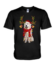 Black-Campain V-Neck T-Shirt tile