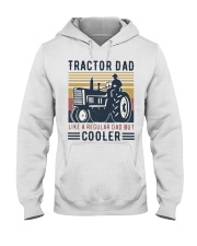 Tractor Dad Hooded Sweatshirt front