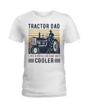 Tractor Dad Ladies T-Shirt tile