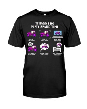 Tractor Violet Classic T-Shirt tile