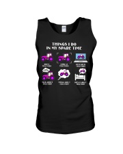Tractor Violet Unisex Tank tile