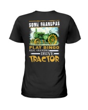 Tractor Grandpa Ladies T-Shirt tile
