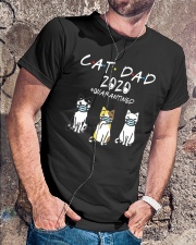 Cat Dad 2020 Classic T-Shirt lifestyle-mens-crewneck-front-4