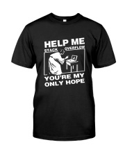 Help Me Stack Overflow You are My Only Hope Premium Fit Mens Tee thumbnail