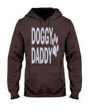 DOGGY-DADDY-FATHERS-DAY Hooded Sweatshirt front