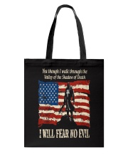Patriotic fear no Evil Tote Bag thumbnail