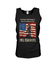 Patriotic fear no Evil Unisex Tank thumbnail