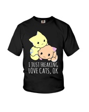 Cats Freaking Love Cats Youth T-Shirt tile