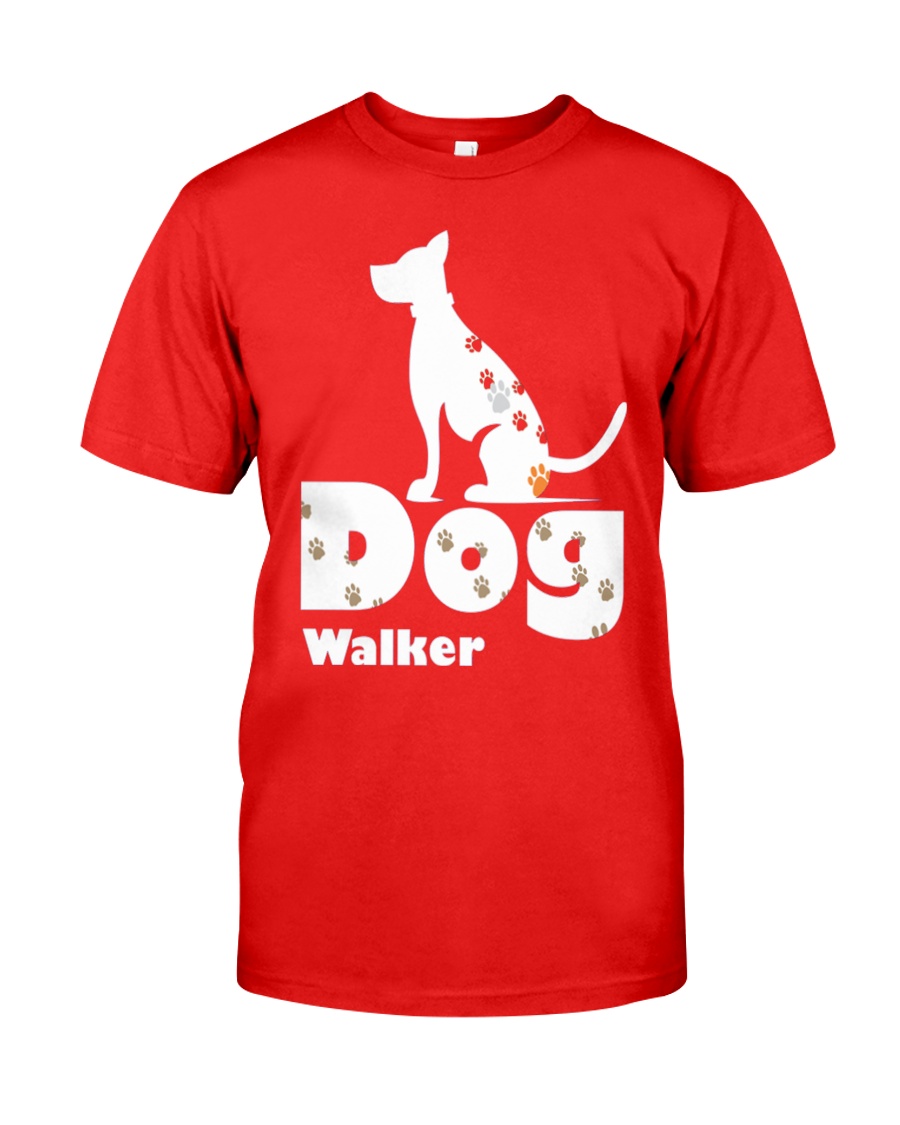 Dog Walker T Shirt for Dog Lover Classic T-Shirt