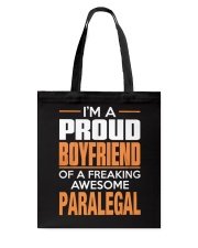PROUD BOYFRIEND - PARALEGAL Tote Bag thumbnail