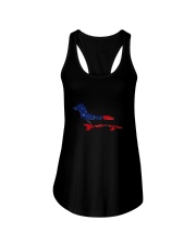 Patriotic Dachshund Ladies Flowy Tank thumbnail