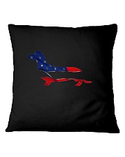 Patriotic Dachshund Square Pillowcase thumbnail