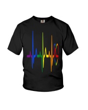 LGBT Heartbeat LGBT Pride Youth T-Shirt thumbnail