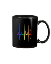 LGBT Heartbeat LGBT Pride Mug thumbnail