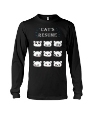 Cat's Resume Cat Long Sleeve Tee tile