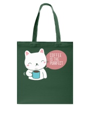 Cat Lovers Coffee T shirts Meocoffee Tote Bag tile