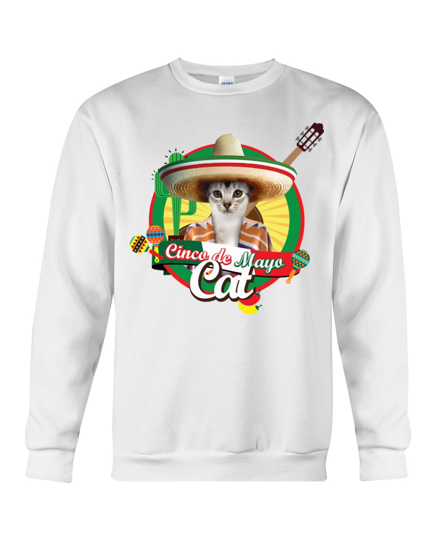 Cats - Cinco De Mayo Crewneck Sweatshirt