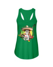Cats - Cinco De Mayo Ladies Flowy Tank front