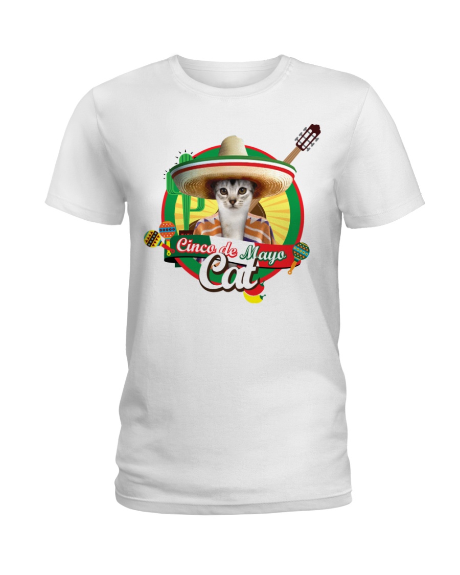 Cats - Cinco De Mayo Ladies T-Shirt