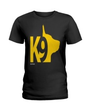 DM WEAR K9 shepherd dog handler Ladies T-Shirt thumbnail
