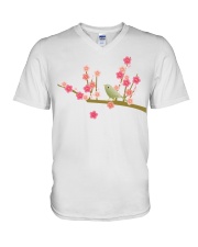 Vernal Equinox Day Gift Ideas V-Neck T-Shirt tile