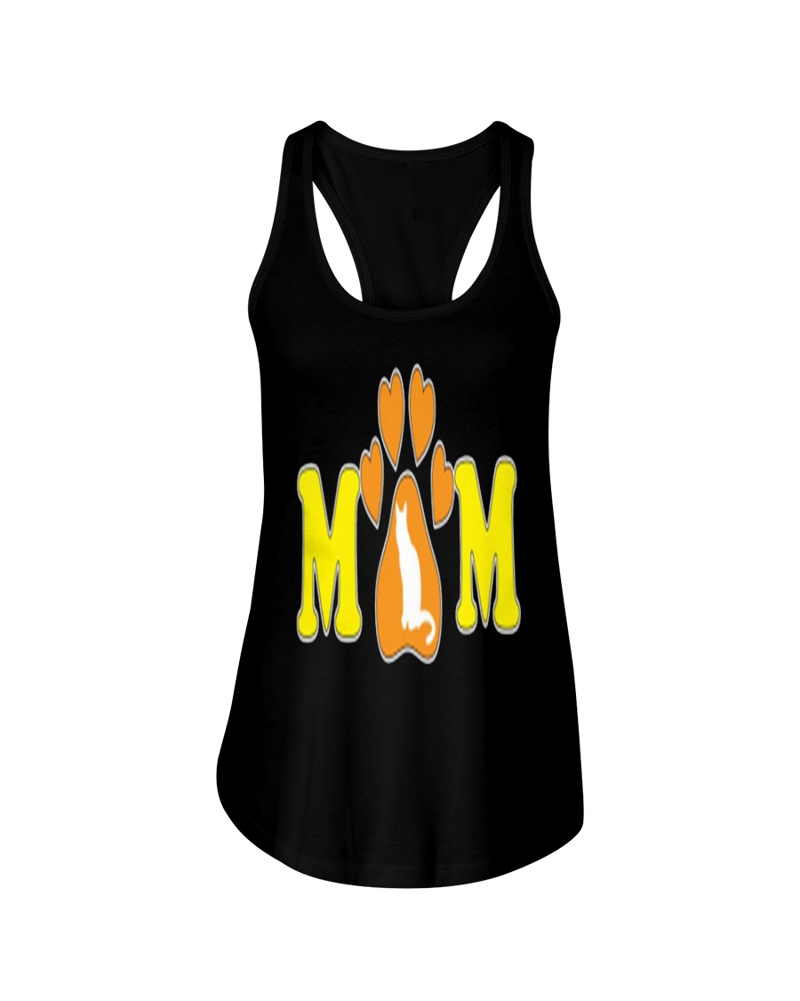 MOTHERS DAY CAT MOM SHIRT WOMEN MEN KID Ladies Flowy Tank
