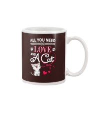 All You Need Is Love And A Cat Mug tile