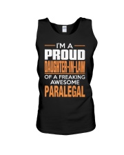 PROUD DAUGHTER-IN-LAW - PARALEGAL Unisex Tank thumbnail