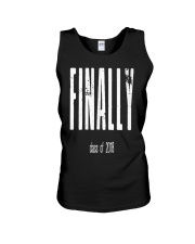 Class of 2018 FINALLY Seniors Graduation Unisex Tank tile