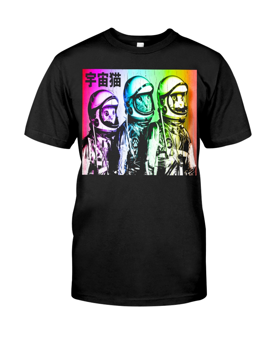 3 Astronaut Space Cats Classic T-Shirt