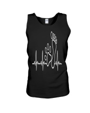DOG WALKING - MY HEART BEAT Unisex Tank thumbnail
