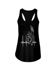 DOG WALKING - MY HEART BEAT Ladies Flowy Tank thumbnail