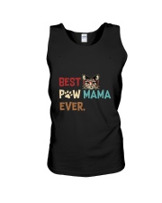 Cat Paw T Shirt Best Paw Mama Ever Unisex Tank tile